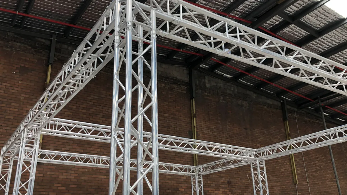 Execução projeto Box Truss quadrado